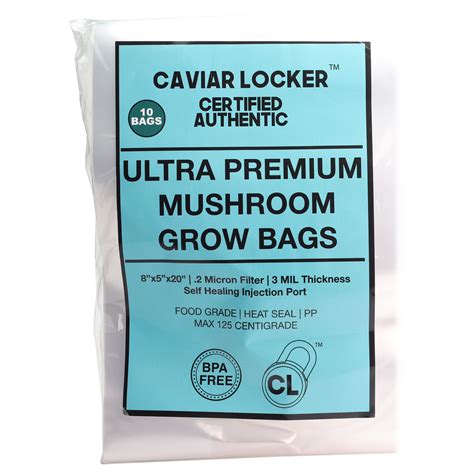 mushroom growing bags autoclave